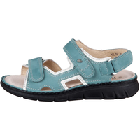 FinnComfort Wanaka-Soft Icegreen/Latte (grün) - Sandale mit loser Einlage - Marken, Grün, leder (nubuk/setta)) für Damen, grün, Größe 42 EU