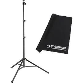 K&M 19784 Dreibein Kamera-Stativ mit Tuch (Kunststoff), Stativ