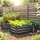 Outsunny Hochbeet 100 x 60 x 30 cm Dunkelgrau