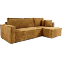 petits-meubles Ecksofa, Ezekiel 3 Sitzplätze Gelb