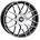 mam wheels 5 x 19 5 x 100 ET30 Schwarz Poliert