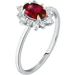 Live Diamond Damenring 375er Weißgold, recycelt Ringe   