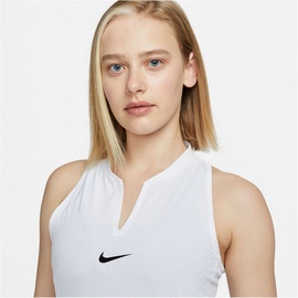 Nike Dri-FIT Advantage Tenniskleid Damen, weiß, L