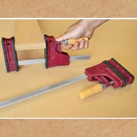 PIHER Schraubzwinge Stahl 15 cm