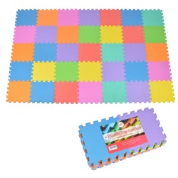 Pink Papaya Puzzlematte Puzzlematte Puzzlestar verschiedene Modelle, wärmeisolierend, rutschfest und hautfreundlich bunt