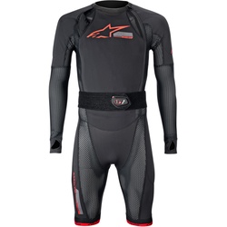 Alpinestars Tech-Air 10 Race System Airbag Anzug, schwarz-rot, Größe M für Männer