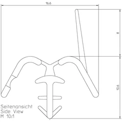 DUSCHOLUX Ersatz-Dichtprofil, Ersatzteile,