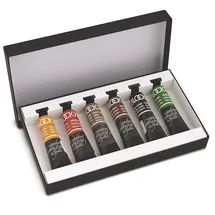 Blockx Ölfarben 6x20ml, Set Natürliche Erdtöne 212903BXC