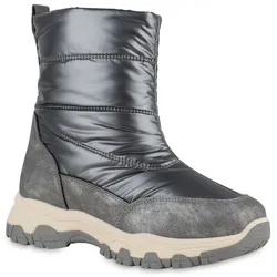 Damen Outdoor Schuhe in Grau Metallic