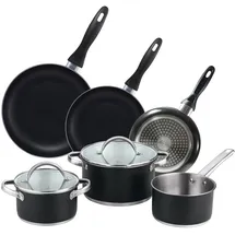 San Ignacio Kochgeschirr-set 16/20/24 Mehr Pfannenset, 16/20/24 cm, 5 Stücke - Black Ø One Size