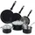 San Ignacio Kochgeschirr-set 16/20/24 Mehr Pfannenset, 16/20/24 cm, 5 Stücke - Black Ø One Size