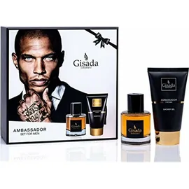 Gisada Ambassador Men Eau de Parfum 50 ml + Shower Gel 100 ml Geschenkset