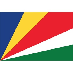 flaggenmeer Flagge Seychellen 80 g/m2 ca. 90 x 150 cm