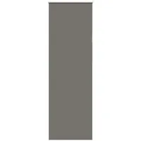 VidaXL Verdunkelungsrollo Grau 65x210 cm Stoffbreite 60,7 cm Polyester