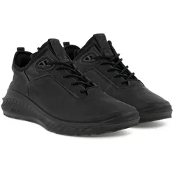 ECCO Sneaker ST.360 Vollnarbenleder schwarz Herren