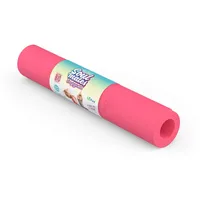 Soul Mates Leichte Kinder-Yoga- und Pilatesmatte, rutschfest, umweltfreundliches TPE-Material, faltbar, ideal für Kinder (Dicke 6 cm, Gewicht 300 g), Rosa