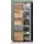 trendteam Vitrine Indy 87 x 34 x 189 cm Grau/Graphit