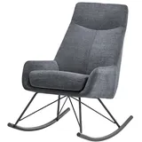 InnoSeat Schaukelstuhl »ORIENT«, + Strukturgewebe Anthrazit