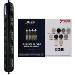 Bostik H560 Seal N Flex Bau & Fassade 1K Hybrid Dichtstoff 600ml Beutel