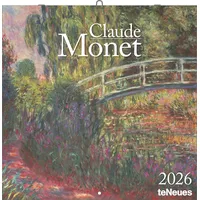 Neumann NEUMANNVERLAGE - Claude Monet 2026 Broschürenkalender, 30x30cm, Wandkalender