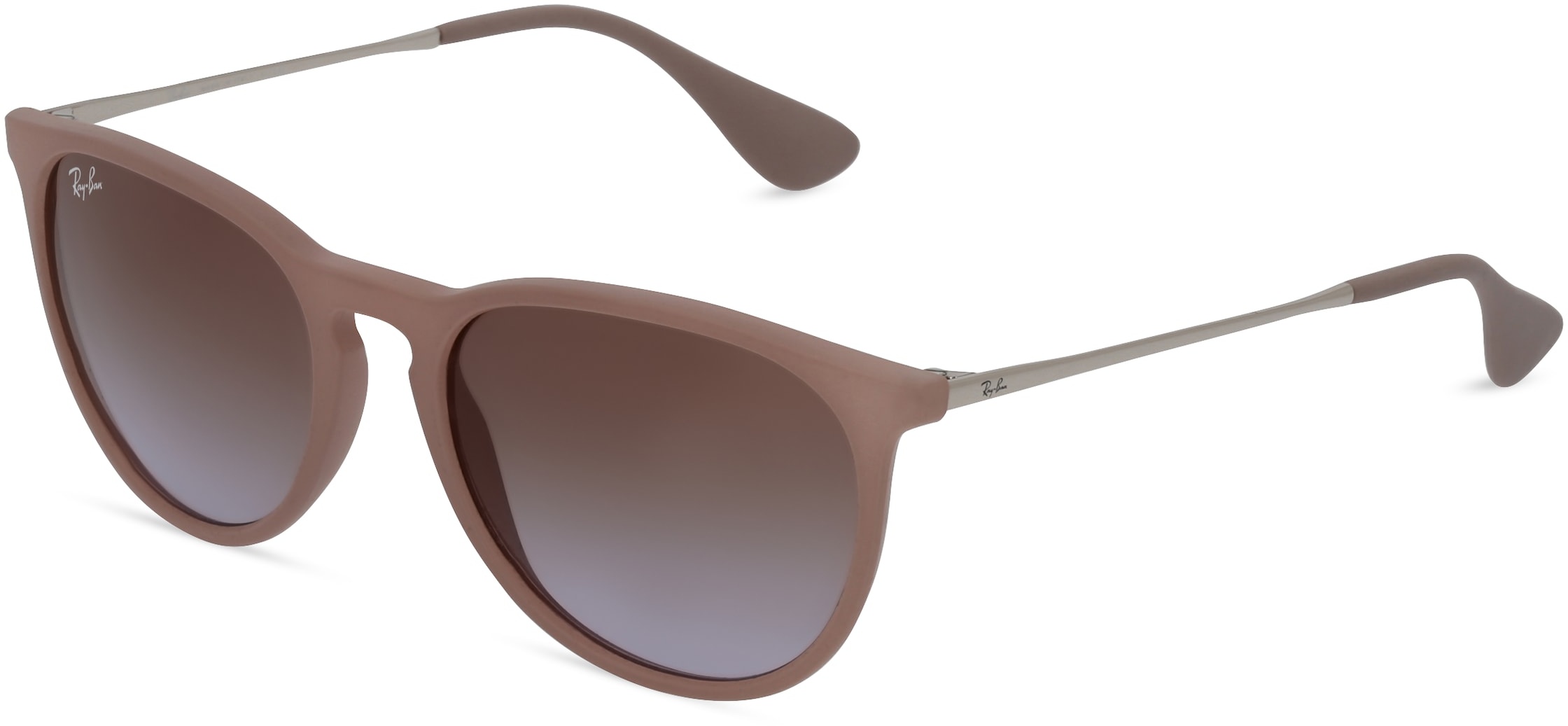 Ray-Ban RB 4171 ERIKA Damen-Sonnenbrille Vollrand Panto Kunststoff-Gestell, gelb