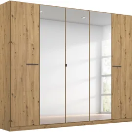 Rauch »Kleiderschrank Schrank Garderobe TOPSELLER OTELI inkl. Inneneinteilung«, mit 3 Innenschubladen extra Böden optional mit Spiegel MADE IN GERMANY, braun