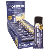 Ironmaxx Protein 30 Eiweißriegel - Blueberry 24 x 35g | palmölfreier und glutenfreier Proteinriegel mit Vitaminen | für zuckerreduzierte und Low-Carb-Ernährung geeignet