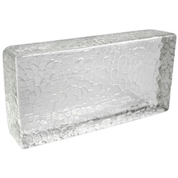 Fuchs Design Glasziegel, BxH: 200 x 100 mm - transparent