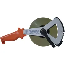 Richter Rahmen-Stahlmaßband Metri 30 m weißlackiert Anfang B Genauigkeit II