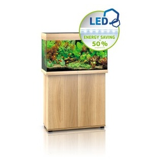 Juwel Rio 125 LED mit Unterschrank SBX helles Holz