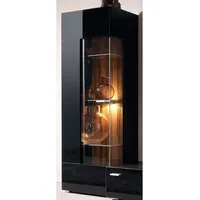 Höltkemeyer Vitrine »Happy«, Standvitrine, Höhe 146 cm schwarz