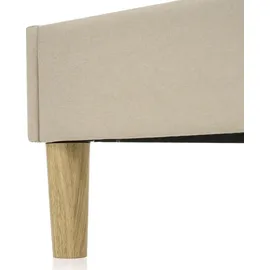 Flieks Polsterbett 140 x 200 cm Beige