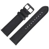Victorinox Uhrenarmband 22mm Leder Schwarz 5544 schwarz