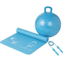 ENERGETICS Kinder Fitness Set, Hellblau, ONE SIZE