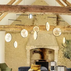 DCWéditions Focus LED Hängeleuchte Komposition Weiß