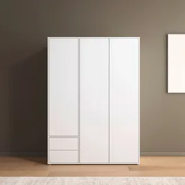 Rauch Drehtürenschrank Nabila 140 x 194 x 53 cm Weiß