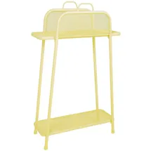 deluke Balkonregal SZELDA 105,5 x 27 x 65,5 cm Gelb
