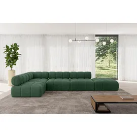 altdecor Eckcouch modular 2-Sitzer Grün