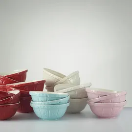 Mason Cash Rührschüssel rosa, Keramik, Rund, 11.6 cm Powder Pink,