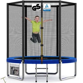 Devoko Trampolin Outdoor 183/228/305/366/427 cm Blau