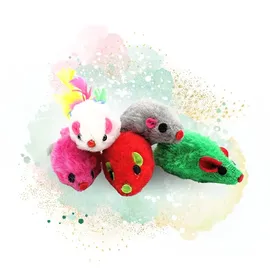 Lyra Pet Spielmäuse 20 Stk. Mehrfarbig
