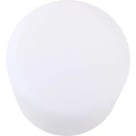 ideoon lights Moderne LED Solar Zylindrische Tischlampe 27,0 cm inkl. Erdspiess RGBW Farbwechsel weiß