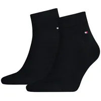 TOMMY HILFIGER Herren Quarter Socken, Vorteilspack - Sneaker, Unifarben, 39-49 Dunkelblau 39-42 12er Pack (6x2P)