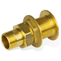 GENERAL FITTINGS Behälterdurchführung 1' Zoll Messing ibc Durchführung Tank