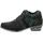 SIMEN Schnürschuh Damen Schwarz/Grün 40
