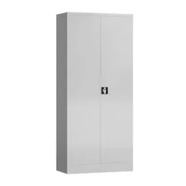 Lüllmann Mehrzweckschrank Spind Spindschrank abschließbar 1800 x 800 x 380 mm, lichtgrau