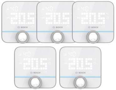 Bosch Smart Home smartes Raumthermostat II • 5er Pack