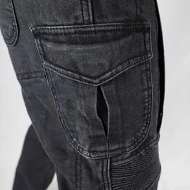 Trilobite Acid Scrambler 2.0 Monolayer Motorrad Jeans, schwarz, 36/32