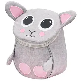belmil® Kindergartenrucksack Mini Animals MS Mouse Kunstfaser grau