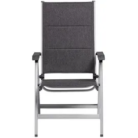 Kettler BasicPlus Multipositionssessel 61 x 68 x 109 cm silber/anthrazit klappbar
